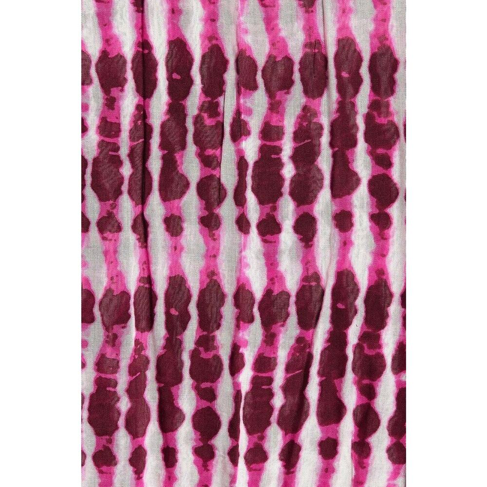 NWT Pink Tie Dye Scarf Beach Wrap Skirt Cover Up - Picture 2 of 2